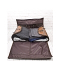 Кожаный портплед дорожная сумка Carlo Gattini Torino Premium cog brown 4037-03. Вид 11.