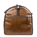 Кожаный портплед дорожная сумка Carlo Gattini Torino Premium cog brown 4037-03. Вид 4.