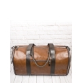 Кожаный портплед дорожная сумка Carlo Gattini Torino Premium cog brown 4037-03. Вид 9.