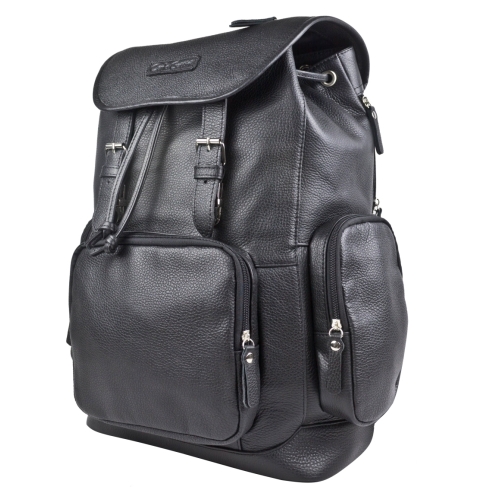 Кожаный рюкзак Carlo Gattini Vetralla black 3101-01