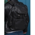 Кожаный рюкзак Carlo Gattini Vetralla black 3101-01. Вид 16.