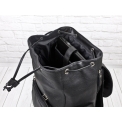 Кожаный рюкзак Carlo Gattini Vetralla black 3101-01. Вид 9.