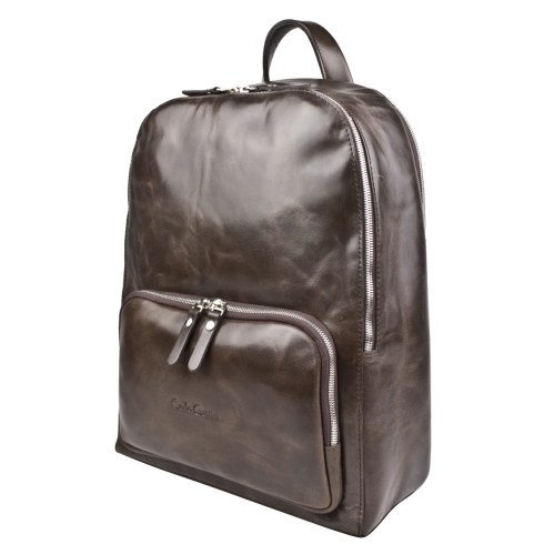 Женский кожаный рюкзак Carlo Gattini Vicenza Premium brown 3105-52