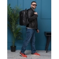 Кожаный рюкзак Carlo Gattini Vicoforte Premium black 3099-51. Вид 9.