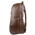 Кожаный рюкзак Carlo Gattini Vicoforte Premium brown 3099-53. Вид 3.