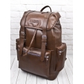 Кожаный рюкзак Carlo Gattini Voltaggio Premium brown 3091-53. Вид 4.