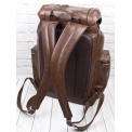 Кожаный рюкзак Carlo Gattini Voltaggio Premium brown 3091-53. Вид 6.