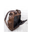 Кожаный рюкзак Carlo Gattini Voltaggio Premium brown 3091-53. Вид 8.