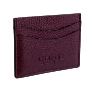 Картхолдер Conti Uomo 15-37 burgundy. Вид 2.