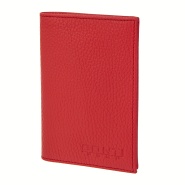 Обложка для паспорта Conti Uomo 706192 red. Вид 3.