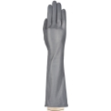 Длинные перчатки из кожи ягненка серого цвета Eleganzza IS12801 grey