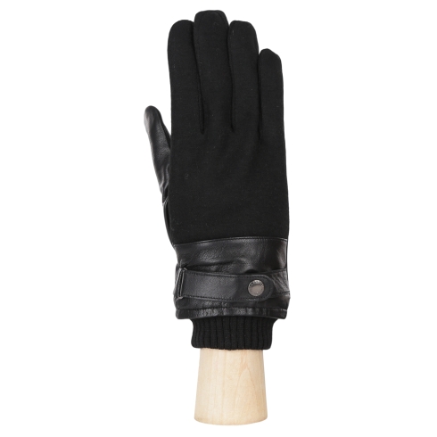 Комбинированные мужские перчатки Fabretti 3.21-1 black