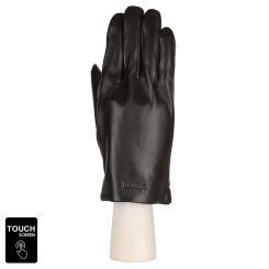 Сенсорные мужские перчатки Fabretti S1.35-2 chocolate