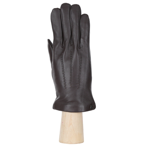 Сенсорные мужские перчатки Fabretti S1.36-2 chocolate
