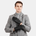 Кожаные мужские перчатки Fabretti 17.5-1s. Вид 5.
