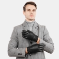 Кожаные мужские перчатки Fabretti 17GL9-1. Вид 4.