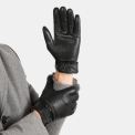 Кожаные мужские перчатки Fabretti 17GL9-1. Вид 5.