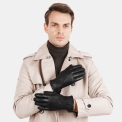 Кожаные мужские перчатки Fabretti 20FM45-1. Вид 5.