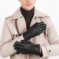 Кожаные мужские перчатки Fabretti FM33-1d. Вид 5.