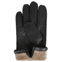 Кожаные мужские перчатки Fabretti FM35-1d. Вид 4.
