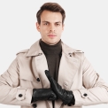 Кожаные мужские перчатки Fabretti FM35-1d. Вид 7.