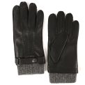 Кожаные мужские перчатки Fabretti GLG4-1. Вид 2.