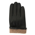 Кожаные мужские перчатки Fabretti GSG1-1. Вид 2.