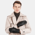 Кожаные мужские перчатки Fabretti GSG1-1. Вид 3.