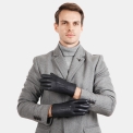 Кожаные мужские перчатки Fabretti GSG1-12. Вид 3.