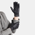 Кожаные мужские перчатки Fabretti GSG1-12. Вид 5.