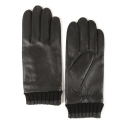 Кожаные мужские перчатки Fabretti GSG10-1. Вид 2.