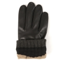 Кожаные мужские перчатки Fabretti GSG10-1. Вид 3.