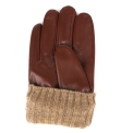 Кожаные мужские перчатки Fabretti GSG6-3. Вид 3.