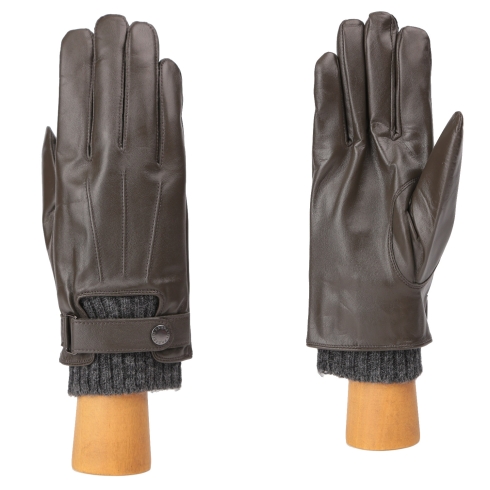 Кожаные мужские перчатки Fabretti GSG6-37