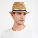 Шляпа мужская летняя из целлюлозы Fabretti HGL97-3. Вид 2.