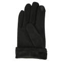 Текстильные мужские перчатки Fabretti THM1-1. Вид 3.