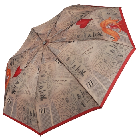 Зонт женский облегченный автомат Fabretti UFLR0004-4