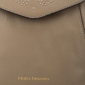 Городской рюкзак из мягкой кожи бежевого цвета Fiato Dream 1136-d172402. Вид 4.