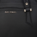 Деловая сумочка из кожи черного цвета Fiato Dream 1221. Вид 4.
