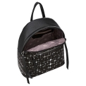 Повседневный рюкзак из кожи черного цвета украшен принтом Fiato Dream 2005-d178727. Вид 2.