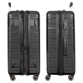 Комплект чемоданов Gianni Conti GC AT201 19/24/28 black. Вид 5.