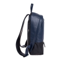 Кожаный рюкзак для ноутбука Lakestone Adams Dark Blue/Black. Вид 4.