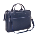 Деловая сумка для ноутбука Lakestone Bartley Dark Blue. Вид 2.