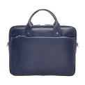 Деловая сумка для ноутбука Lakestone Bartley Dark Blue. Вид 3.