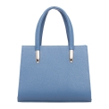 Женская кожаная сумка Lakestone Davey Blue. Вид 3.