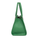 Женская кожаная сумка Lakestone Davey Light Green. Вид 3.