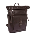 Кожаный рюкзак для ноутбука Lakestone Eliot Brown. Вид 2.