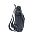 Кожаный рюкзак для ноутбука Lakestone Eliot Dark Blue. Вид 4.