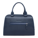 Женская кожаная сумка Lakestone Emra Dark Blue. Вид 3.