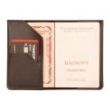 Обложка для паспорта Lakestone Kennet Brown. Вид 4.